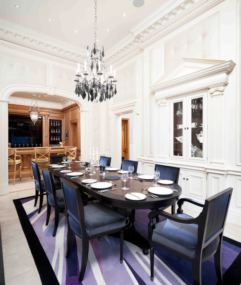 Clive Christian Chandelier Crystal Alpha 10 light RRP £12,375.60 ANTIQUE SILVER  - Image 4 of 4