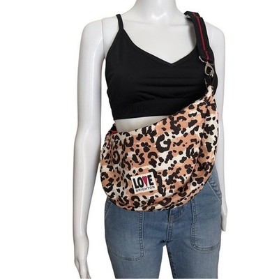 Brighton Spotted Love Leopard Print Crossbody Swing Bag