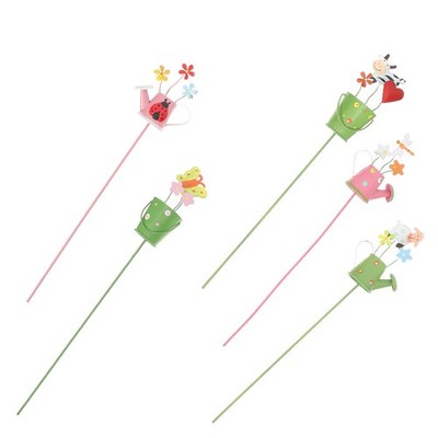 5 Pcs Blumentopfdekorationen Garten Dekorative Einsätze Gartenblumenstecker