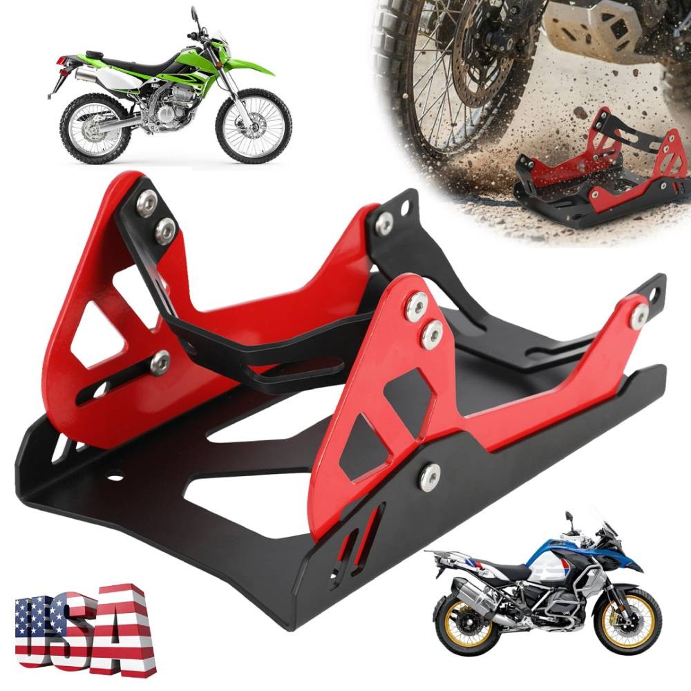 Motorcycle Wheel Chock 1800 Lbs Capacity for Trailer Cruiser Sports Dirt Bikes
