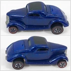 Hot Wheels Redline 69 US Blue Classic 36 Ford Coupe Opening Rumble Seat Nice