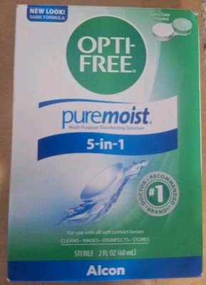 OPTI-FREE Pure Moist Multi-Purpose Solution with Hydraglide 2oz exp 11/27
