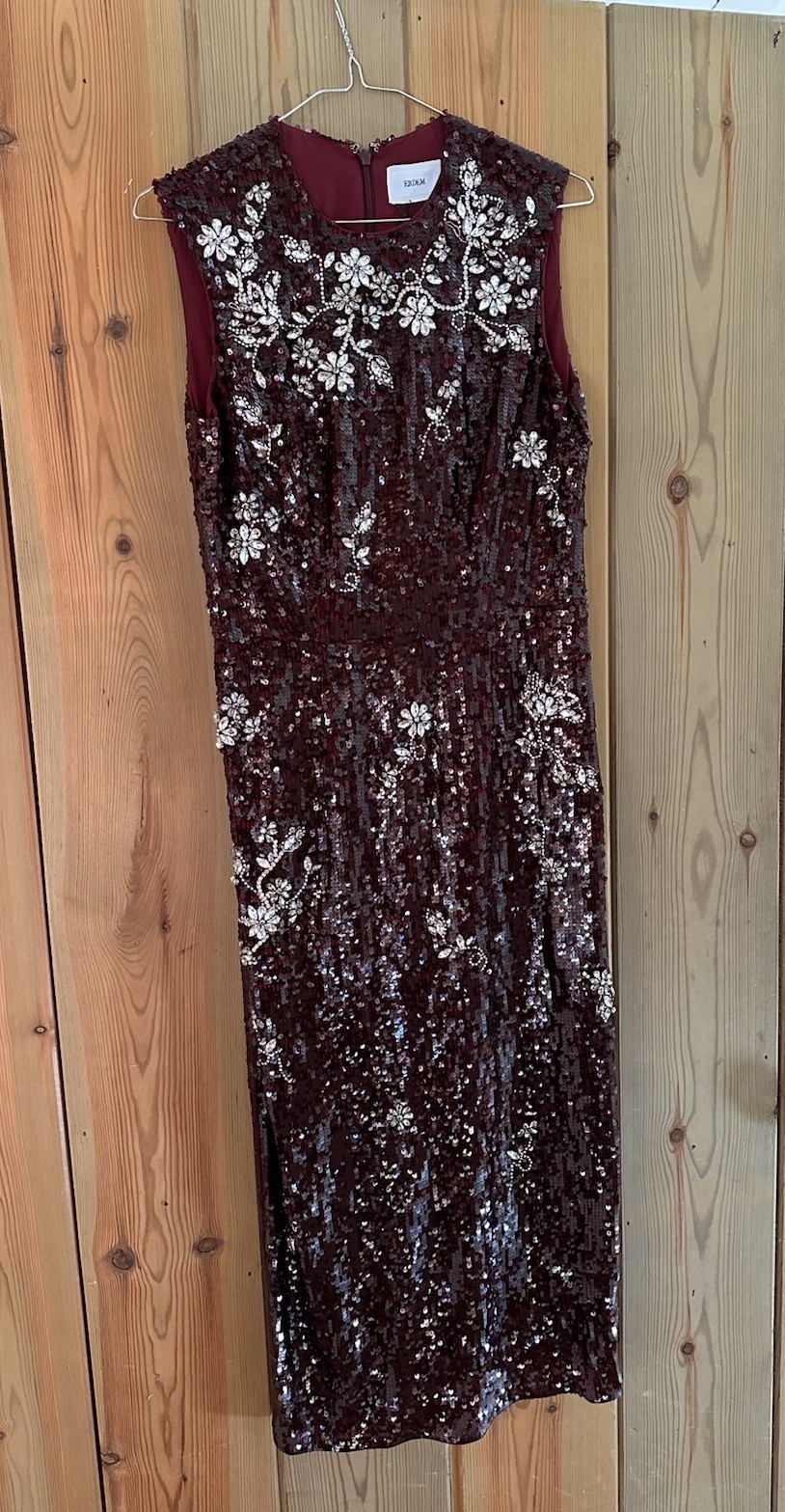 Erdem Sequin Dress With Crystal Embellishments RRP £3,295 image 5
