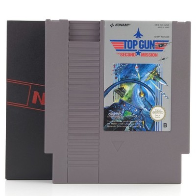 Nintendo NES Spiel: Top Gun the Second Mission - Modul Cartridge (PAL-B NOE)