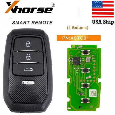 Xhorse XSTO01EN Smart Key Fit For Toyota XM38 4D 8A 4A For VVDI Key Tool / VVDI2