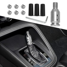 Universal Gear Shift Knob Adapter 12x1.25, Aluminum Alloy Shifter Knob Adapte...