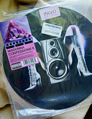Madonna Confessions II LP 12'' EXCLUSIVE FAN CLUB edition. Sold Out!
