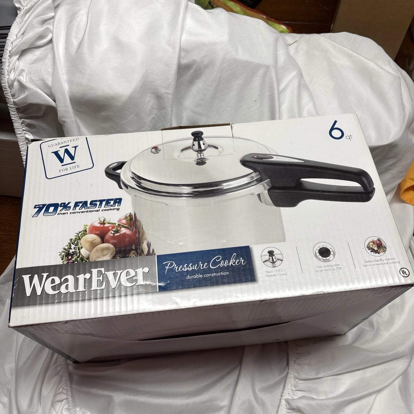 WEAR-EVER 6 QUART PRESSURE COOKER # 53603
