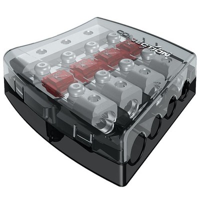 Connection Audison MINI ANL Four Position Fuse Distribution Block BFD41