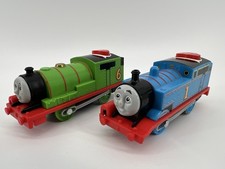 Interactive Talking Thomas  Friends Trackmaster Motorized Percy  Thomas