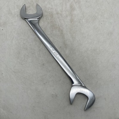 Snap-On Chrome VS40 4 Way Angle Head Open End Wrench 1-1/4'' Underline Logo USA