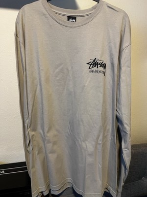 Stussy Los Angeles Long Sleeve Khaki Shirt Size XL With Tags Stussy Los Angeles Long Sleeve Khaki Shirt Size XL With Tags