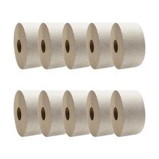 630 Rolls Reinforced White Kraft Paper Water Activated Gummed Tape 2.83" x 450'