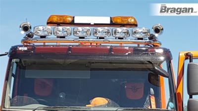 Bull Bar LED Work Light Bar Mounting Clamp