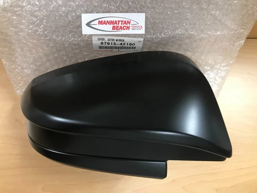 15-18 TOYOTA RAV4 LE RIGHT PASSENGER MIRROR COVER 87915-42190 NO PAINT GENUINE 