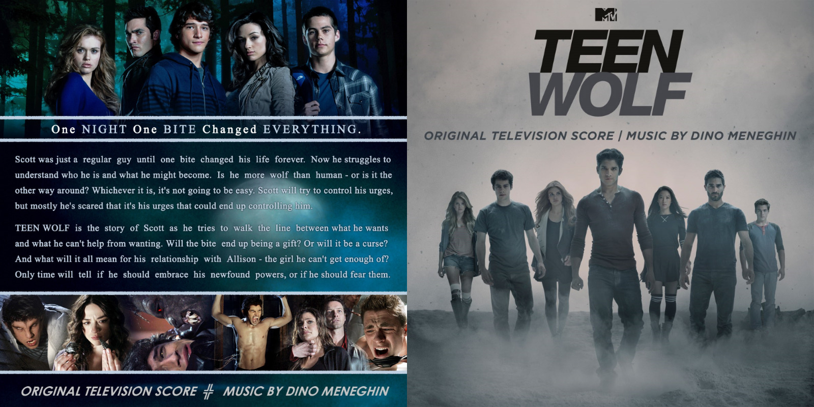 Teen Wolf Original Television Score 1CD Dino Meneghin