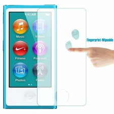 2X High-Quality Tempered Glass Screen Protective Film for iPod Nano 7th/8th Gen