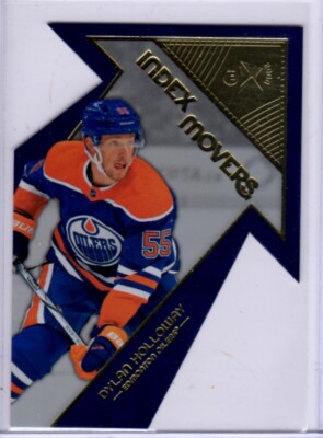 2023-24 Upper Deck Skybox E-X 2000 Dylan Holloway Index Movers Card # IM-14