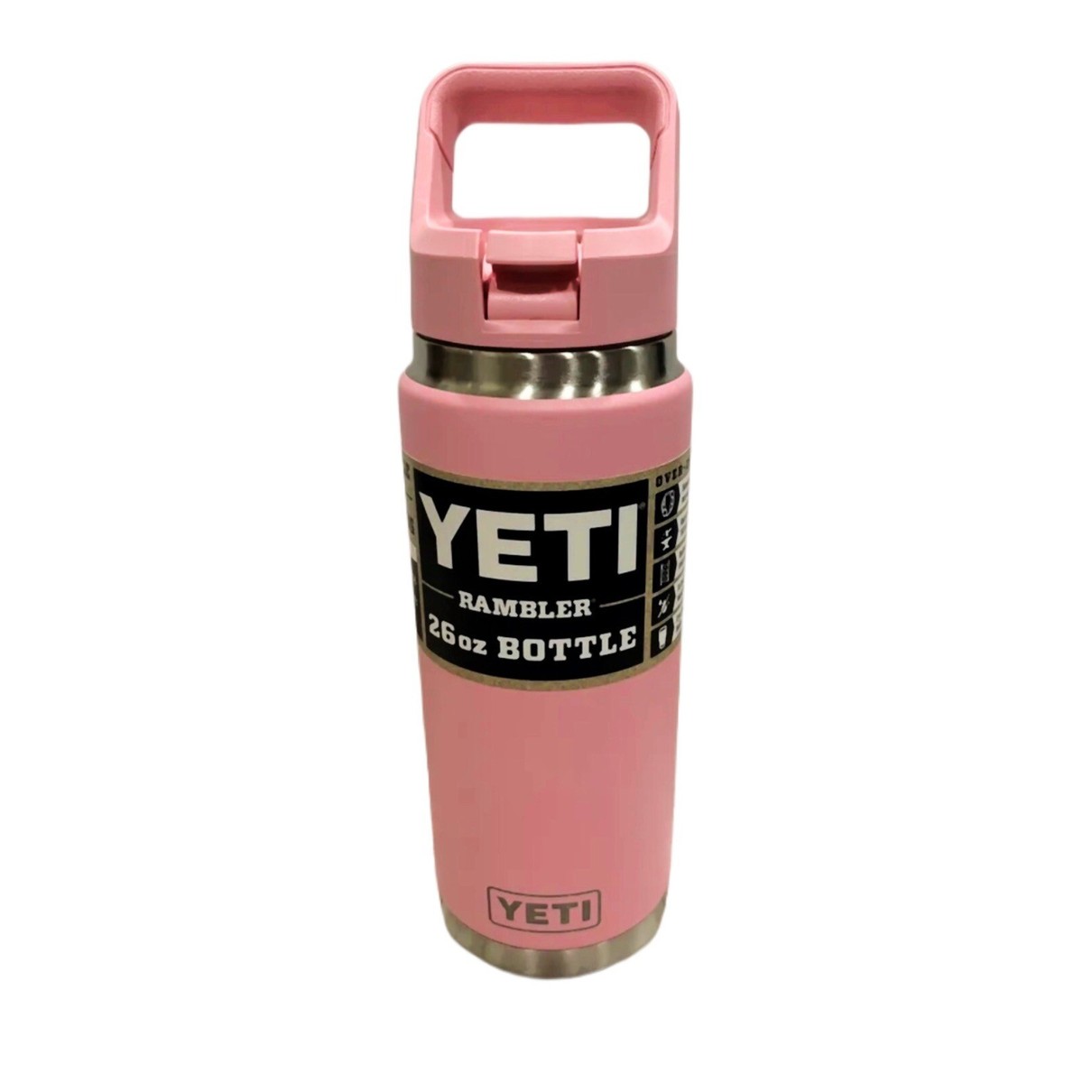 NEW Yeti POWER PINK Rambler 26 oz bottle Power Pink Color