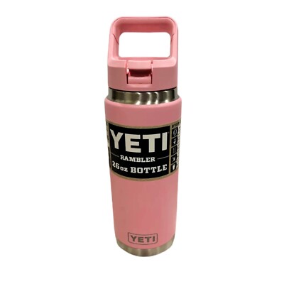 NEW Yeti POWER PINK Rambler 26 oz bottle Power Pink Color