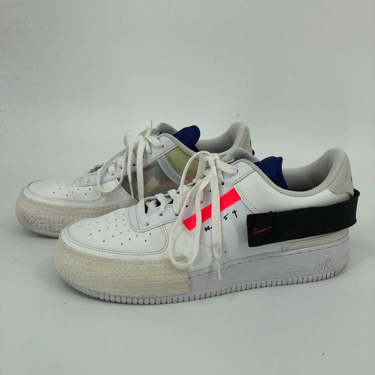 Nike Black & White Athletic Sneakers | Lace Up, Size 12 | eBay display picture 1