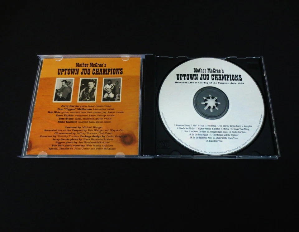 Grateful Dead Mother McCree's Uptown Jug Champions CD 1964 Jerry Garcia Bob Weir - Image 4 of 4