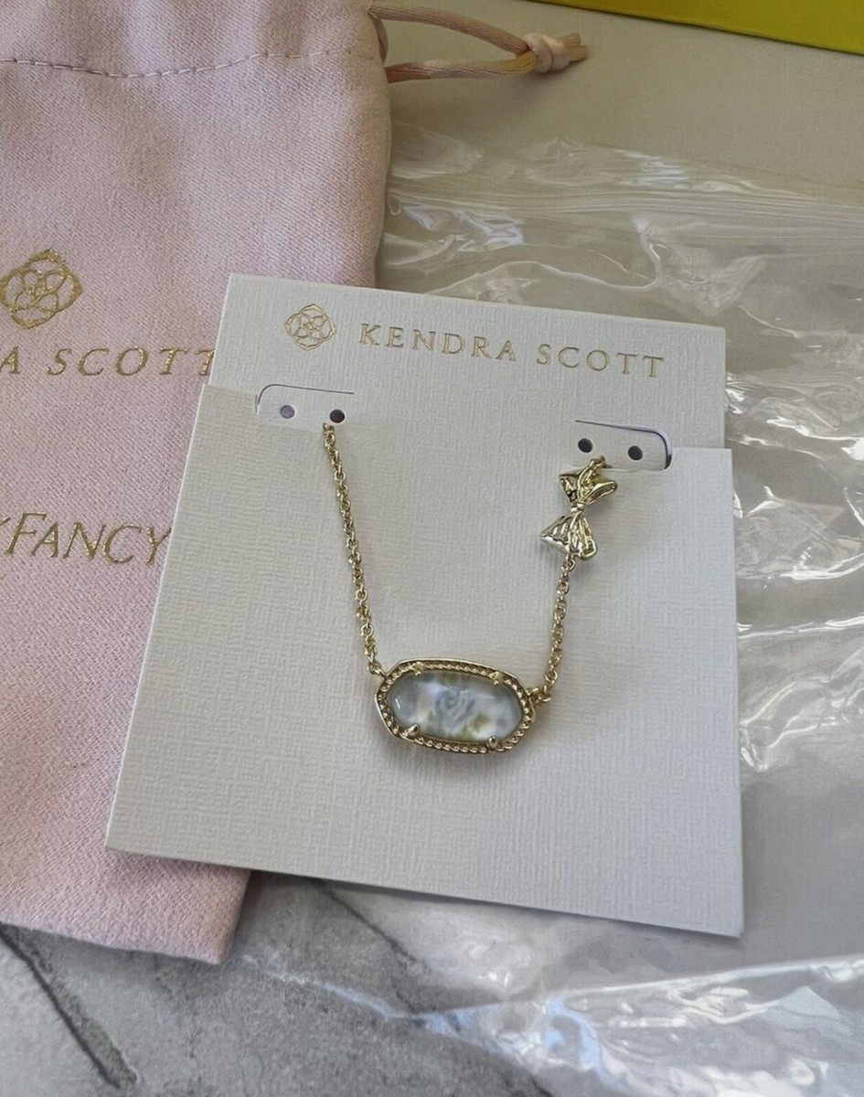Kendra Scott X Love Shack Fancy Elisa Marie Blue Heirloom