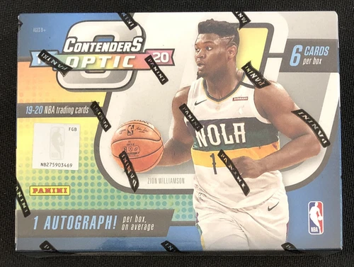 2019-20 Contenders Optic Basketball Hobby Box Sealed
