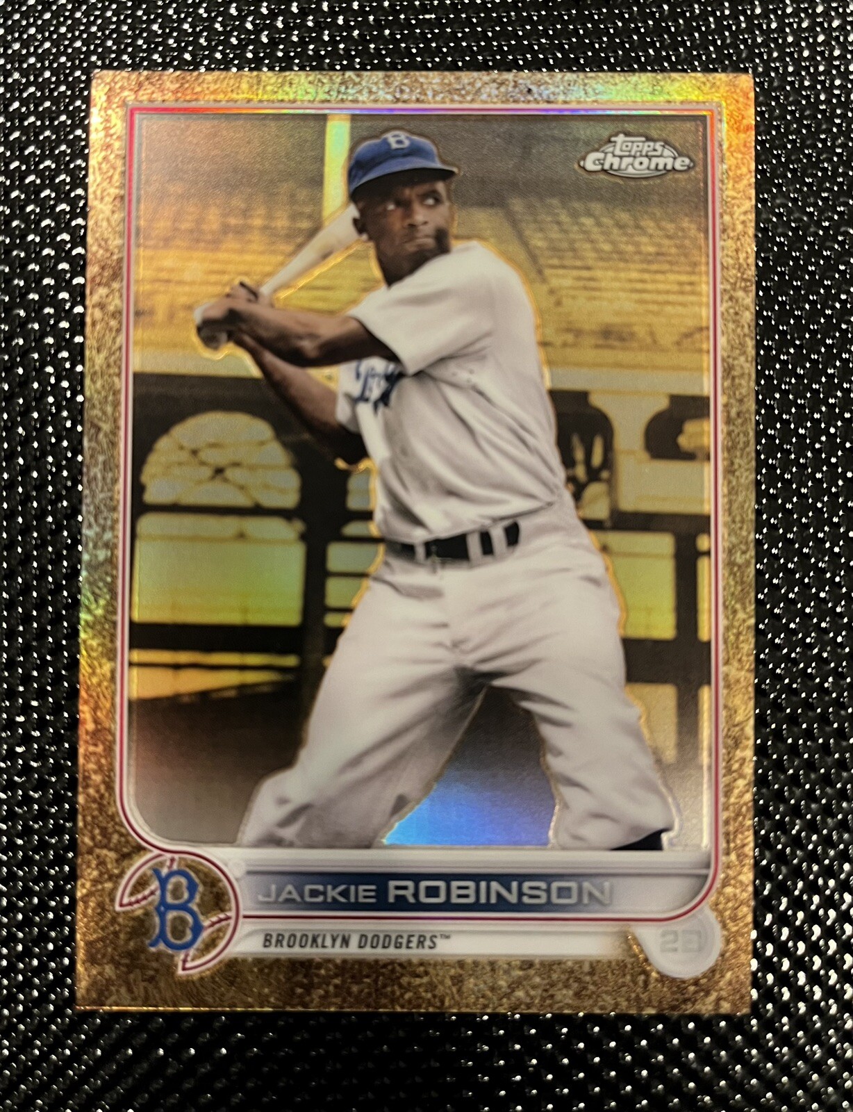 Jackie Robinson /99 Topps Gilded Collection 2022, Brooklyn Dodgers