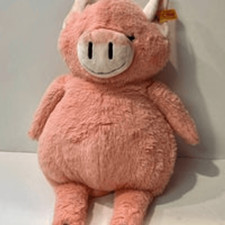 Steiff Piggilee Pink Pig 15 Plush Stuffed Animal Toy Happy Farm A40