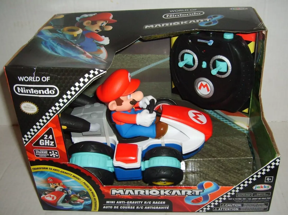 Super Mario 02497 Nintendo Super Mario Kart 8 Mario Anti-Gravity Mini RC  Racer 2.4Ghz