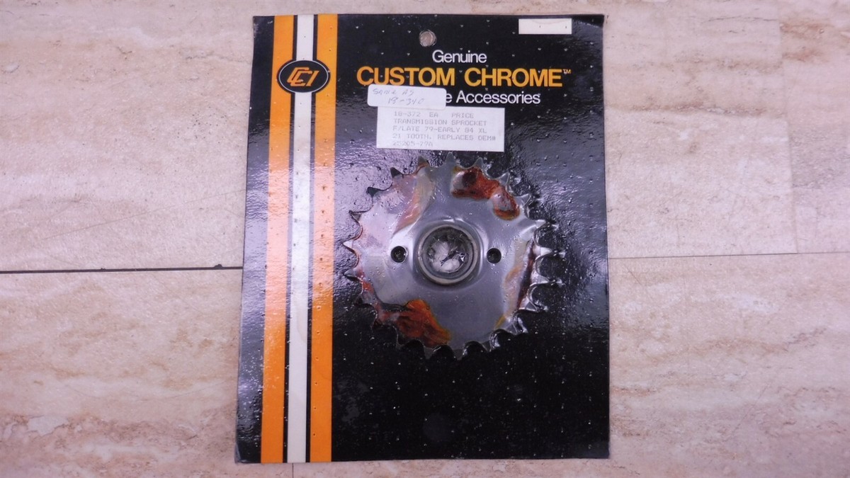 NOS CCI 21T Transmission Sprocket 1979-84 Harley XL Sportster