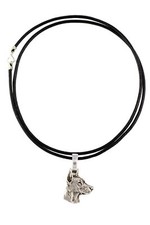Dobermann I - Dog Collar, Silver-Plated Pendant For Dog Lovers, Dezen