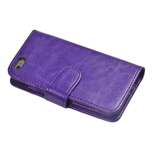 Neu Kartenetui Flip Wallet Leder Tasche Hülle für Apple iPhone 6 - Bild 20 von 36