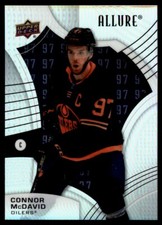 Connor McDavid 2021-22 Upper Deck Allure Number #97 NHL Card 172/199 Edmonton