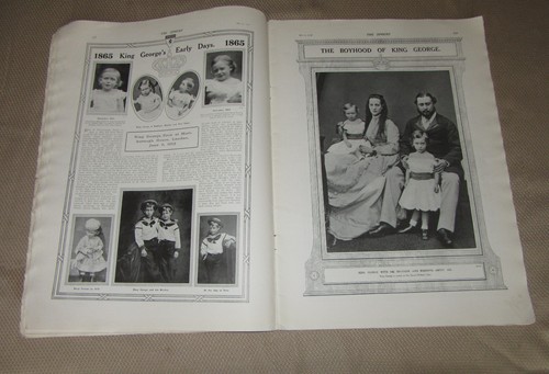 1910 'THE SPHERE' ILLUSTRATED NEWSPAPER-LONDON - KING EDWARD VII FUNERAL RITES - Picture 5 of 10