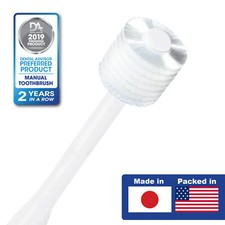 Brilliant Adult Sensitive Toothbrush  Extra Soft Bristles, Round Head, Gentle