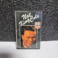 Nat King Cole 20 Greatest Hits Vol. 1 Cassette 1984 Lotus
