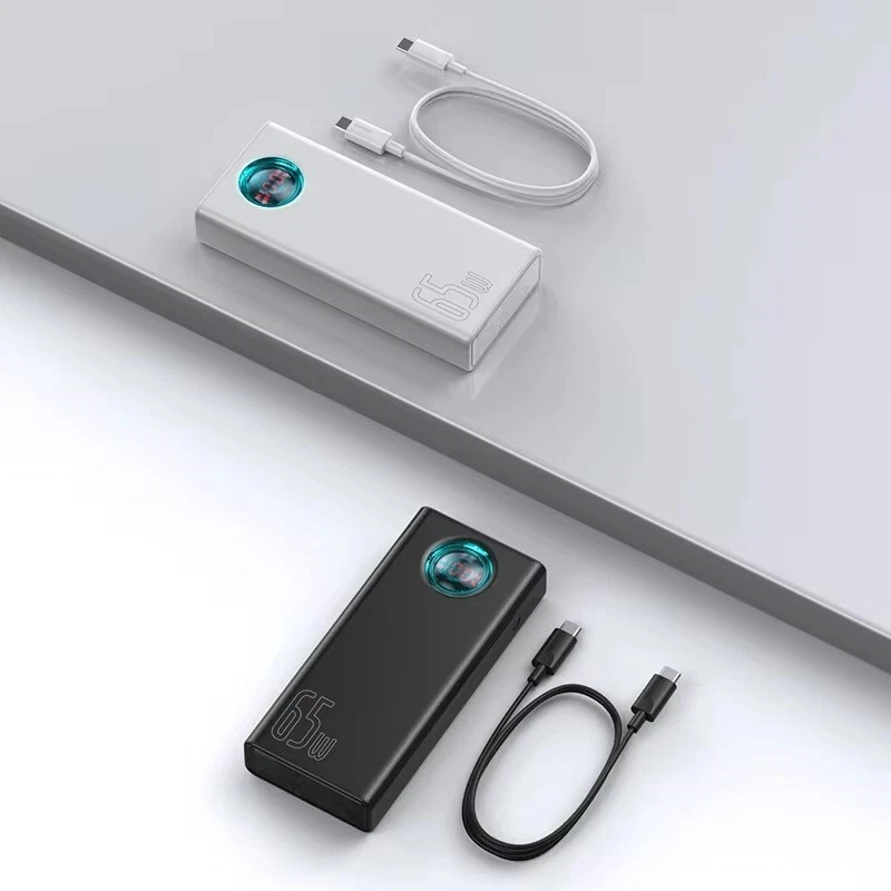 65W 30000mAh PD3.0 Fast Charging Power Bank with FCP SCP Compact Portable External Battery 65W 30000mAh PD3.0 Fast Charging Power Bank with FCP SCP Compact Portable External Battery