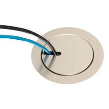 Arlington FLBC4580 Recessed Power and Data Round Floor Box for Existing