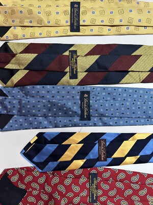 Bundle of 5 Brooks Brothers Neckties - Multi Color - Silk  BROOKS BROTHERS mens 2 VNTG  LOT OF 5 ties SIZE 58x3.75 Etc MULTICOLOR T10 main image 0
