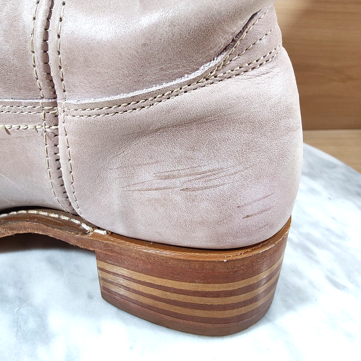 Vintage Frye Campus Boots Womens 9.5 M Light Purple 14L