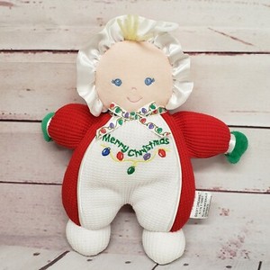 christmas baby rattle