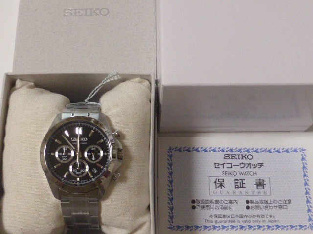 SEIKO　SBTR013 Seiko Spirit Men's Black Watch - SBTR013 for sale online | eBay