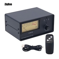 VU102 2 In 1 Out Amplifier Speaker Selector Switch Box with VU Level Meter