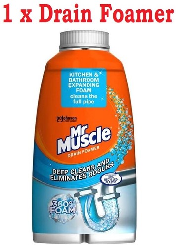 Mr Muscle Drain Unblocker Sink Drain pipes Cleaner Heavy Duty Drain Gel Unblock - Picture 79 of 90