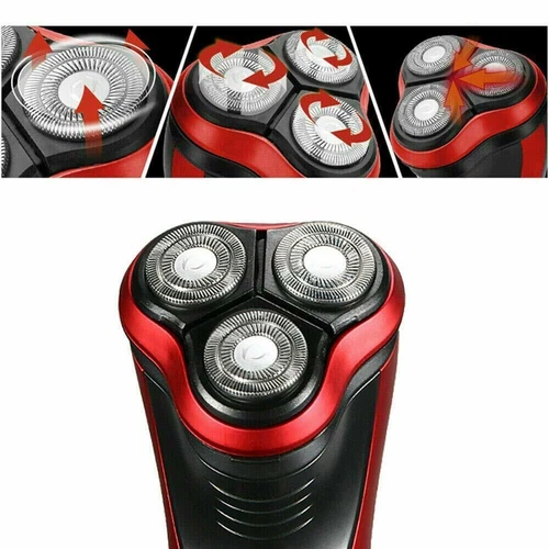 Herrenrasierer Rotierend Wasserdicht Elektrorasierer Pop-Up Trimmer Nass Trocken Kabellos USA - Bild 7 von 14