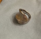 Rivka Friedman -Ring Size 8 -Rhodium clad satin Ribbon ring. — photo 3