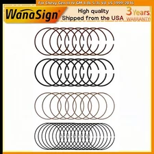 Engines Moly Piston Rings Set For Chevy Gen III IV GM 4.8L 5.3L V8  LS 1999-2016