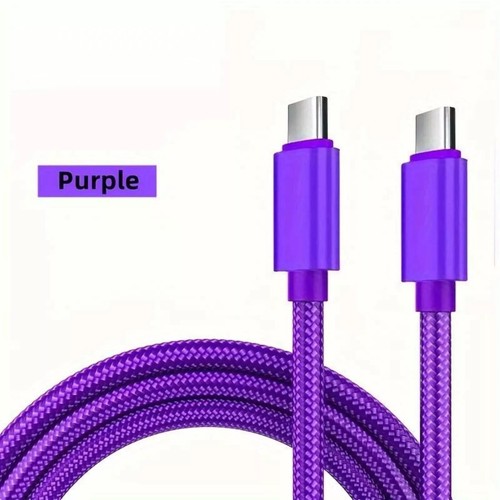 USB Type C to Type C Cable USB C Fast Charger Lead For iPhone 15 Plus Pro Max - Picture 22 of 26